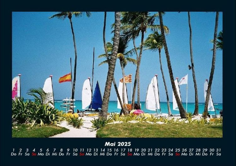 Produktbild: Karibik 2025 Fotokalender DIN A4
