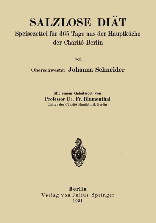 Produktbild: Salzlose Di&auml;t