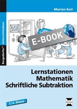 Produktbild: Lernstationen Mathematik: Schriftliche Subtraktion