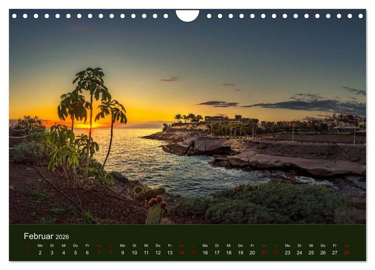 Produktbild: Bezauberndes Teneriffa (Wandkalender 2026 DIN A4 quer), CALVENDO Monatskalender