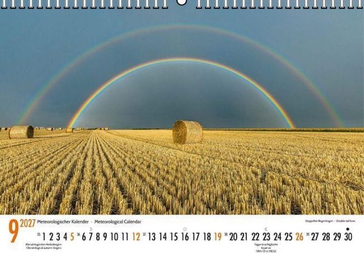 Produktbild: Meteorologischer Kalender 2027 Meteorological Calendar