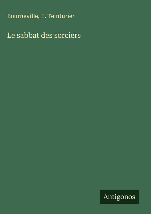 Produktbild: Le sabbat des sorciers