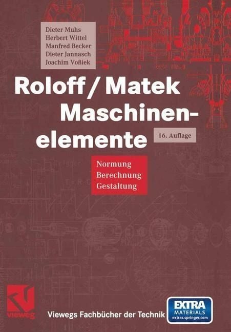 Produktbild: Roloff/Matek Maschinenelemente