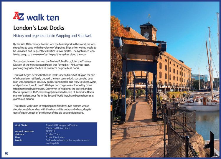 Produktbild: A A-Z London Hidden Walks: Discover 20 Routes in and Around the City
