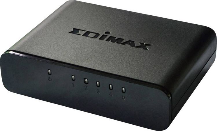 Produktbild: EDIMAX ES-3305P ES-3305P Netzwerk Switch 5 Port 100MBit/s