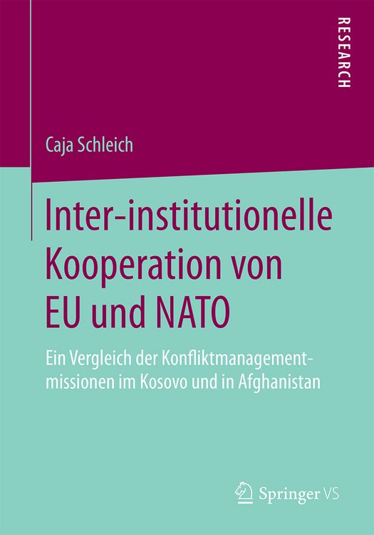 Produktbild: Inter-institutionelle Kooperation von EU und NATO