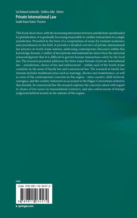 Produktbild: Private International Law