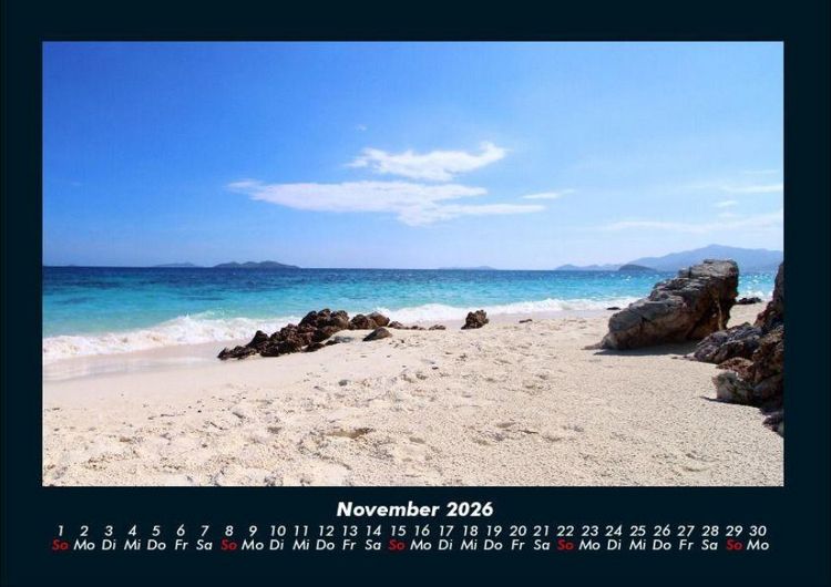 Produktbild: Meereslandschaft 2026 Fotokalender DIN A4