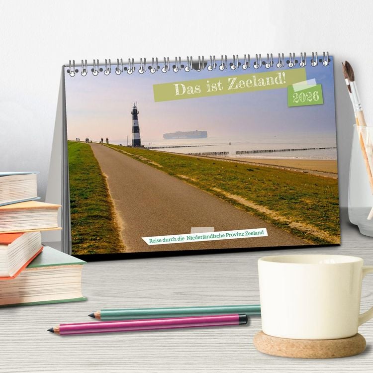 Produktbild: Das ist Zeeland! (Tischkalender 2026 DIN A5 quer), CALVENDO Monatskalender