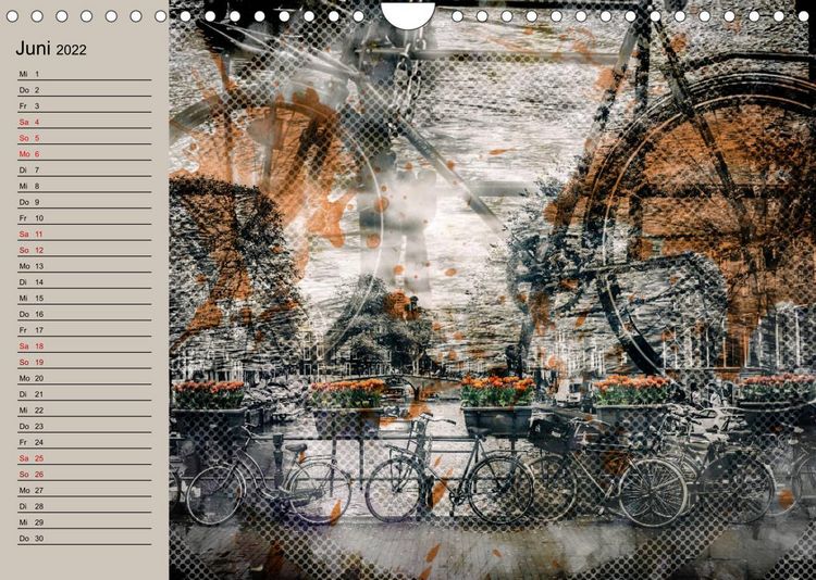 Produktbild: STADTSZENEN Modern und dekorativ (Wandkalender 2022 DIN A4 quer)