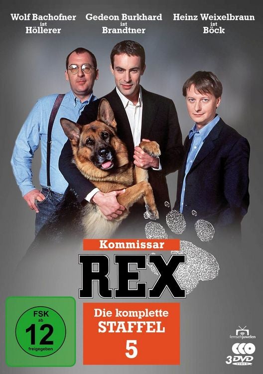 Produktbild: Kommissar Rex - Die komplette 5. Staffel [3 DVDs]