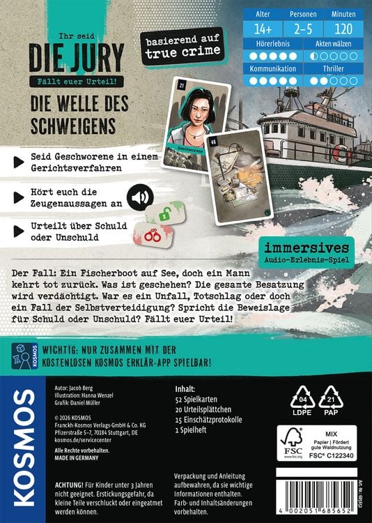 Produktbild: Ihr seid die Jury: Die Welle des Schweigens