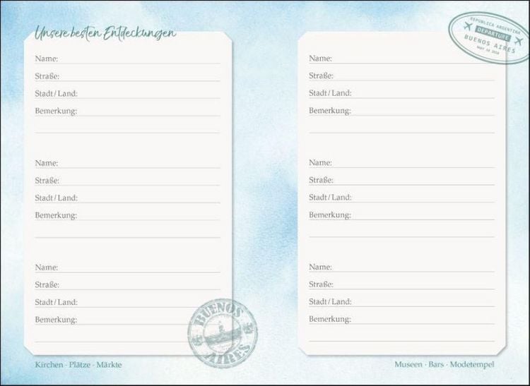 Produktbild: Mein Reisetagebuch