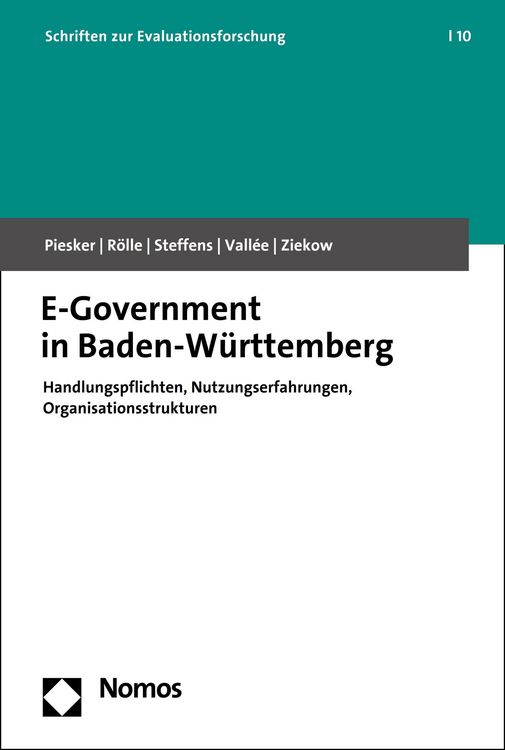 Produktbild: E-Government in Baden-W&uuml;rttemberg