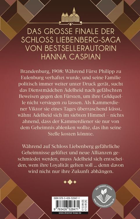 Produktbild: Schloss Liebenberg. Hinter dem goldenen Schatten