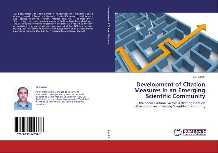 Produktbild: Development of Citation Measures in an Emerging Scientific Community