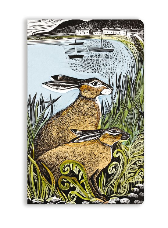 Produktbild: Premium Softcover Notizbuch: Angela Harding, Rathlin Hasen