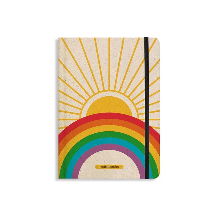 Produktbild: matabooks - Pride Collection Nari Notizbuch A5 "Sunlight" (punktiert, farbig)