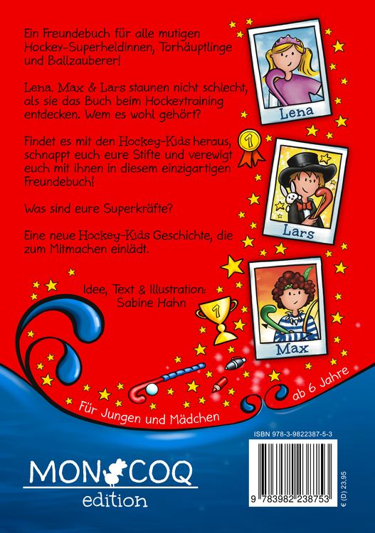 Produktbild: Das Hockey-Kids Freundebuch