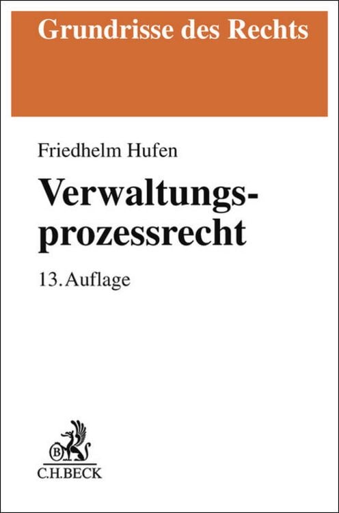 Bild vom Artikel Verwaltungsprozessrecht vom Autor Friedhelm Hufen