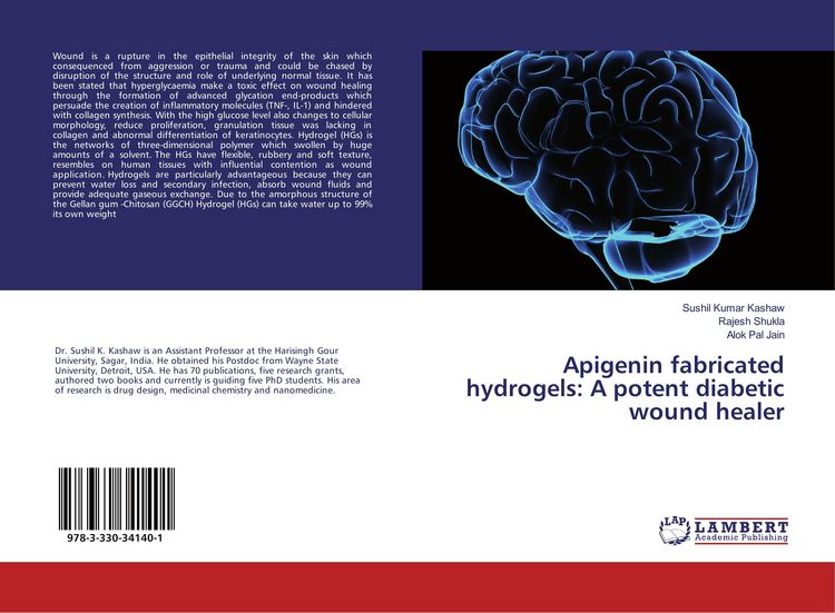 Produktbild: Apigenin fabricated hydrogels: A potent diabetic wound healer