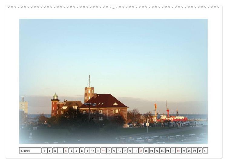 Produktbild: Nordseefeeling - Cuxhaven (hochwertiger Premium Wandkalender 2026 DIN A2 quer), Kunstdruck in Hochglanz