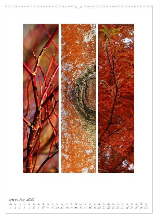 Produktbild: Natur Farben Dreiklang (hochwertiger Premium Wandkalender 2026 DIN A2 hoch), Kunstdruck in Hochglanz