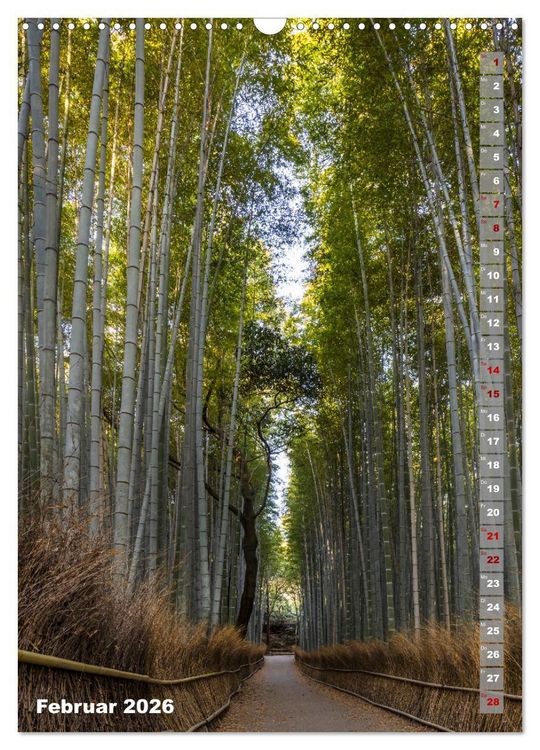 Produktbild: DER ZAUBER JAPANS Faszinierende Impressionen (Wandkalender 2026 DIN A3 hoch), CALVENDO Monatskalender