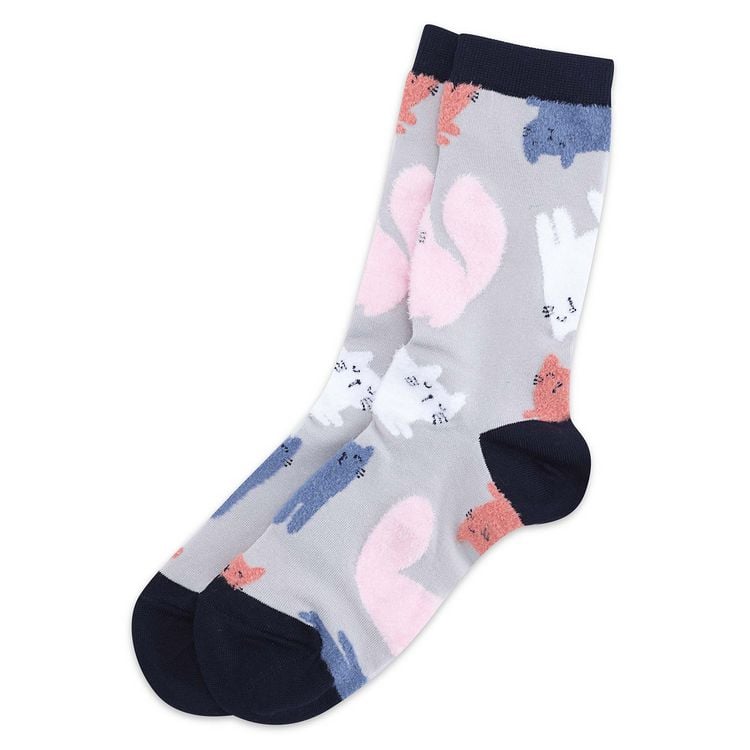 Produktbild: Socken Fluffy Cats, Größe 36-41