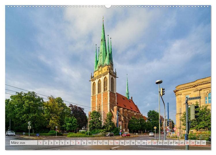 Produktbild: Ulm Impressionen (hochwertiger Premium Wandkalender 2026 DIN A2 quer), Kunstdruck in Hochglanz
