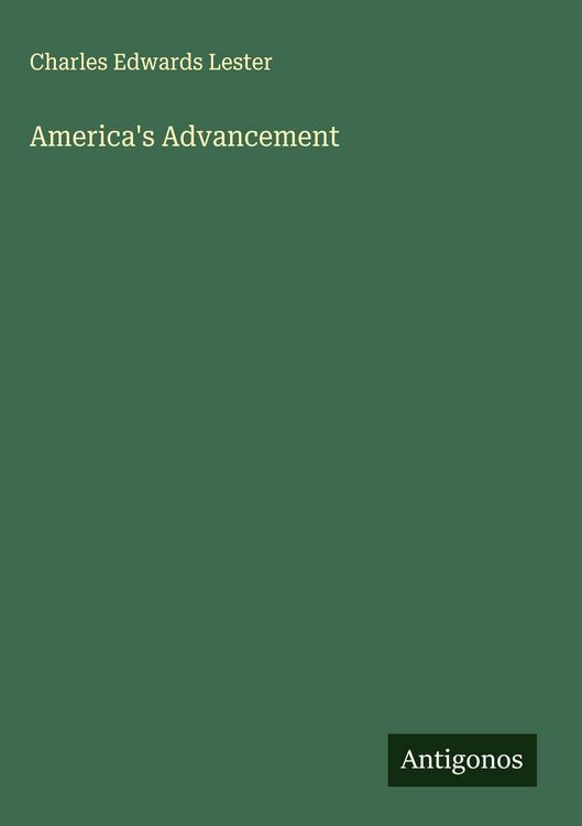 Produktbild: America's Advancement