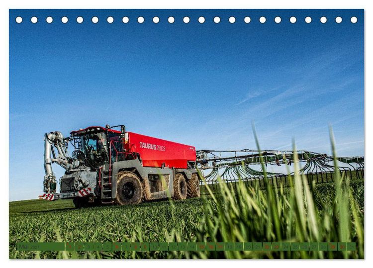 Produktbild: Landwirtschaft - G&uuml;lleausbringung (Tischkalender 2027 DIN A5 quer), CALVENDO Monatskalender