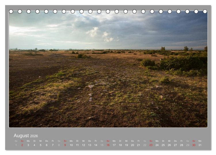 Produktbild: &Ouml;LAND - Besuch im etwas anderen Schweden 2026 (Tischkalender 2026 DIN A5 quer), CALVENDO Monatskalender