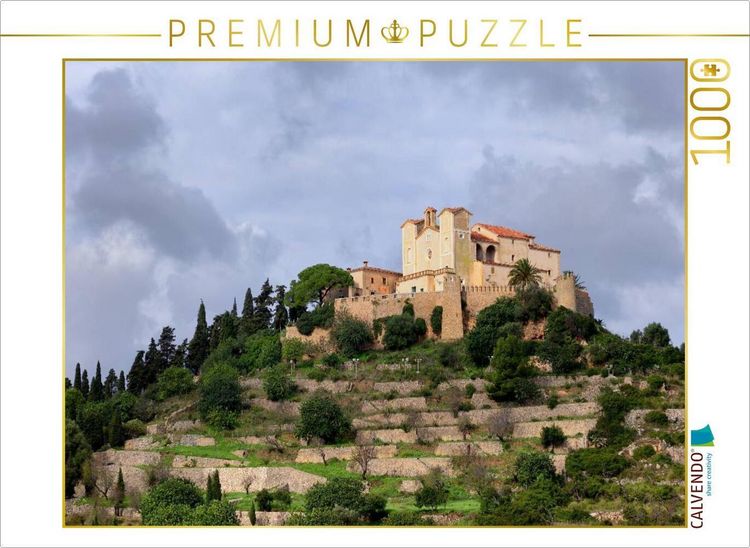 Produktbild: CALVENDO Puzzle Wallfahrtskirche Arta | 1000 Teile Lege-Gr&ouml;&szlig;e 64x48cm Foto-Puzzle f&uuml;r gl&uuml;ckliche Stunden