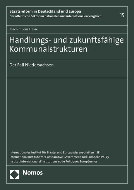 Produktbild: Handlungs- und zukunftsf&auml;hige Kommunalstrukturen