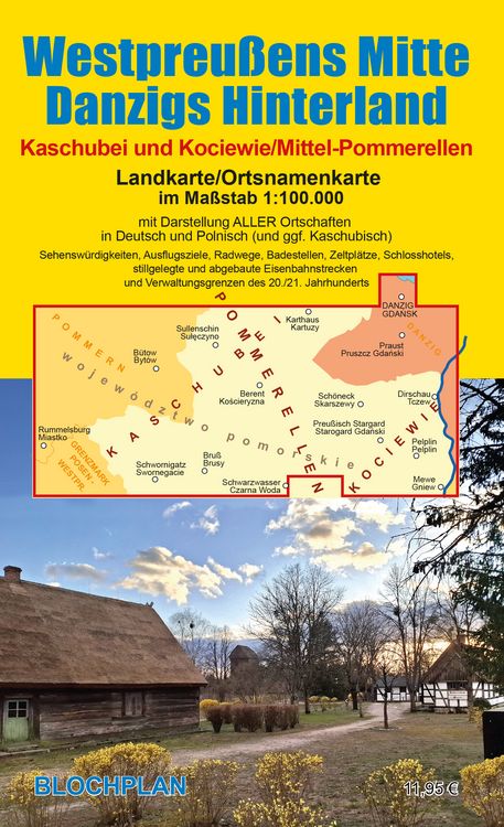 Produktbild: Landkarte Westpreu&szlig;ens Mitte/Danzigs Hinterland