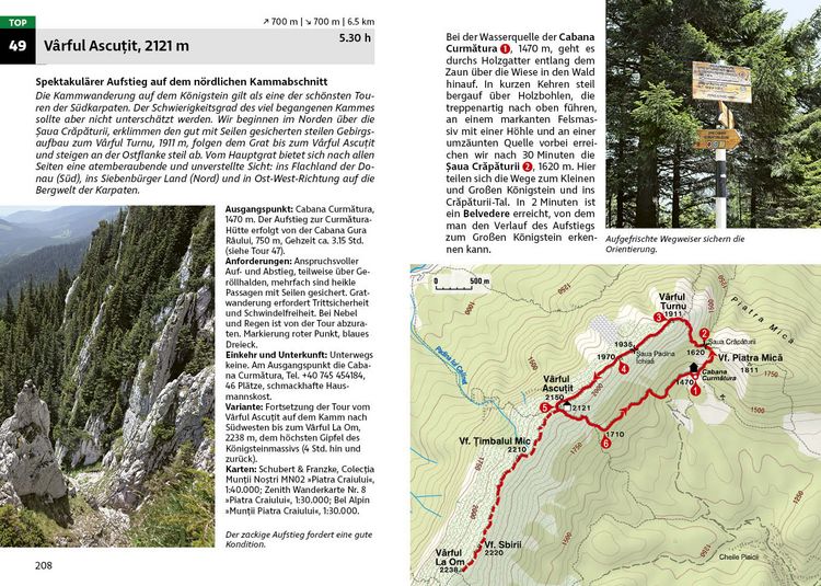 Produktbild: ROTHER Wanderf&uuml;hrer Rum&auml;nien: S&uuml;dkarpaten. 63 Wanderungen und Mehrtagestouren durch die Berglandschaften Siebenb&uuml;rgens
