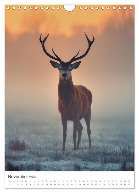 Produktbild: Seelenzeit Natur (Wandkalender 2026 DIN A4 hoch), CALVENDO Monatskalender