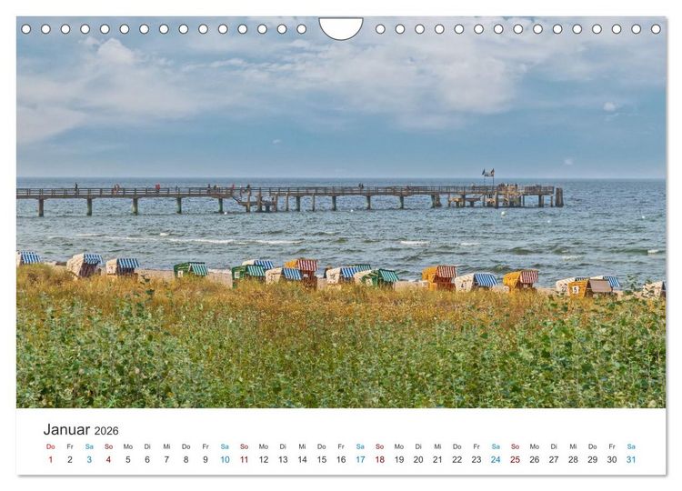 Produktbild: Ostseebad Boltenhagen (Wandkalender 2026 DIN A4 quer), CALVENDO Monatskalender