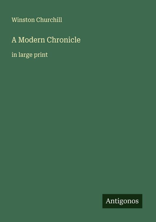 Produktbild: A Modern Chronicle