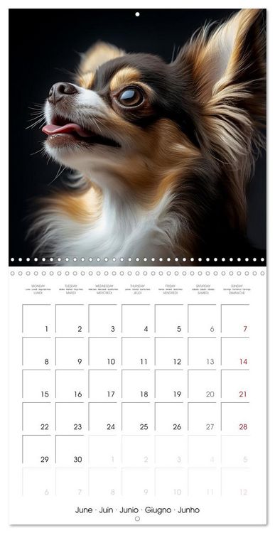 Produktbild: Cute Chihuahua (Wall Calendar 2026 12 &times; 12 Inch) CALVENDO 12 Month Wall Calendar
