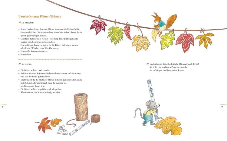 Produktbild: Herbstlaub und Laternenlicht