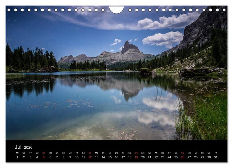 Produktbild: Meine Sicht der Alpen (Wandkalender 2026 DIN A4 quer), CALVENDO Monatskalender