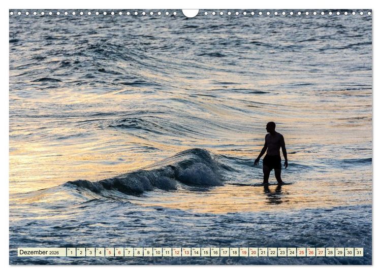Produktbild: An Rio's Str&auml;nden (Wandkalender 2026 DIN A3 quer), CALVENDO Monatskalender