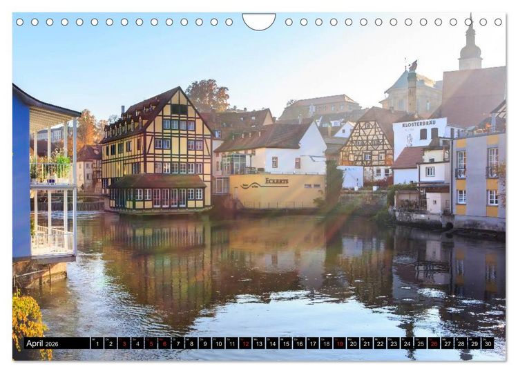 Produktbild: Bamberg - das fr&auml;nkische Rom (Wandkalender 2026 DIN A4 quer), CALVENDO Monatskalender