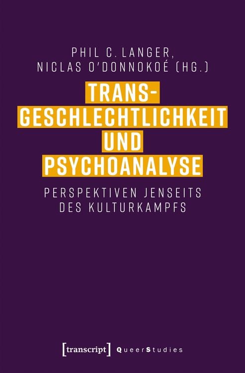 Produktbild: Transgeschlechtlichkeit und Psychoanalyse