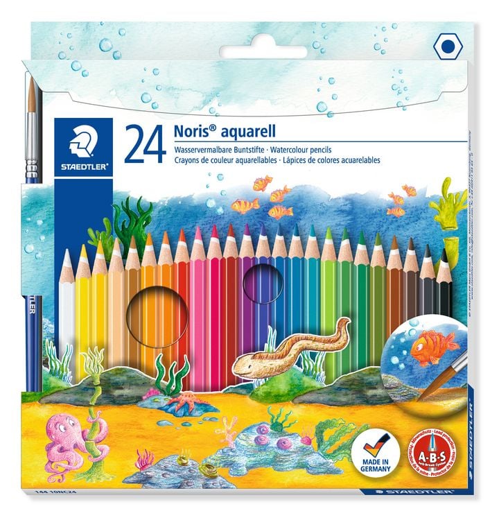 Produktbild: STAEDTLER Aquarellstifte Noris aquarell 24er Set