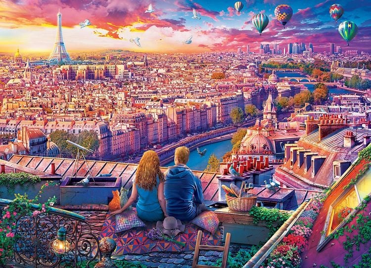 Produktbild: &Uuml;ber den D&auml;chern von Paris
