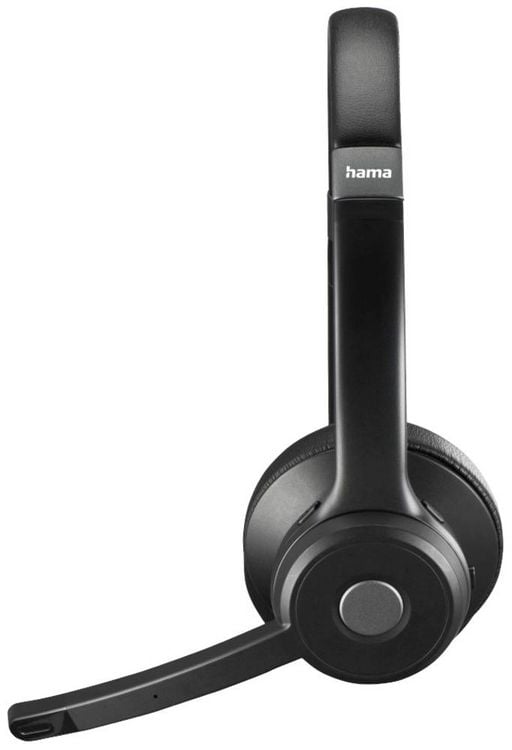 Produktbild: Hama BT700 On Ear Headset Bluetooth&reg; Stereo Schwarz Headset, Lautst&auml;rkeregelung Computer