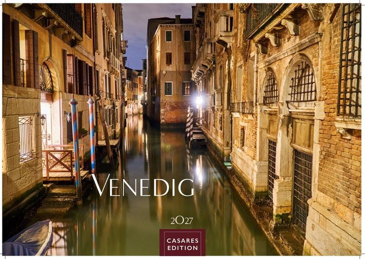 Produktbild: Venedig Kalender 2027 &ndash; Wandkalender | Fotokalender Italien 35x50cm &ndash; mit malerischen Fotos von Venedig , Italien
